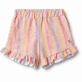 Wheat Multi Rainbow Swim Shorts Isabella