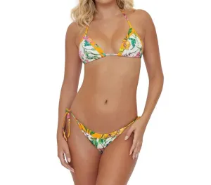 Wlb Embroidered Mix Up Triangle Top In Mult
