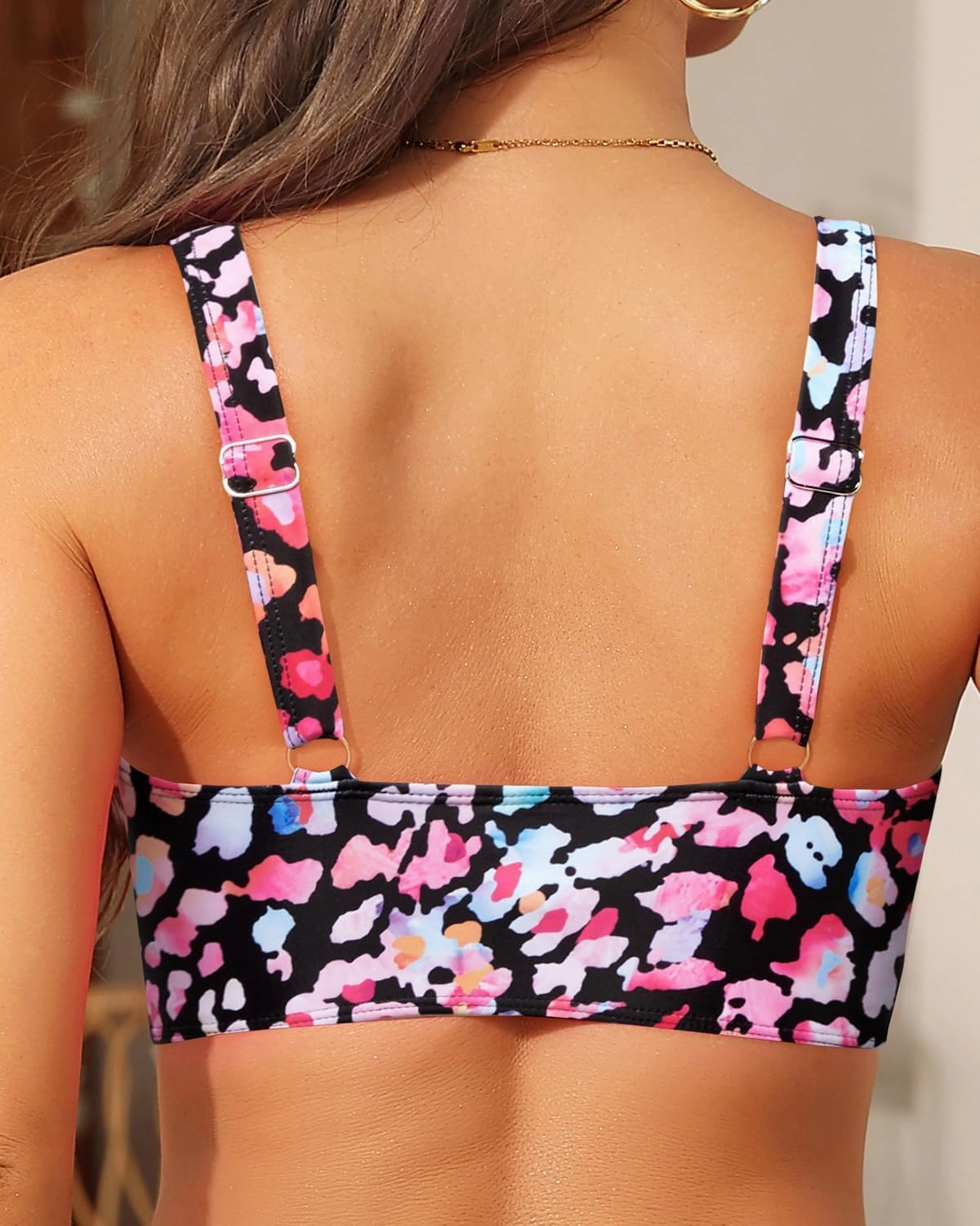 Women Bikini Top Only - Push Up Large Bust Swimsuit Top 2025 Twist Front Bathing Suit