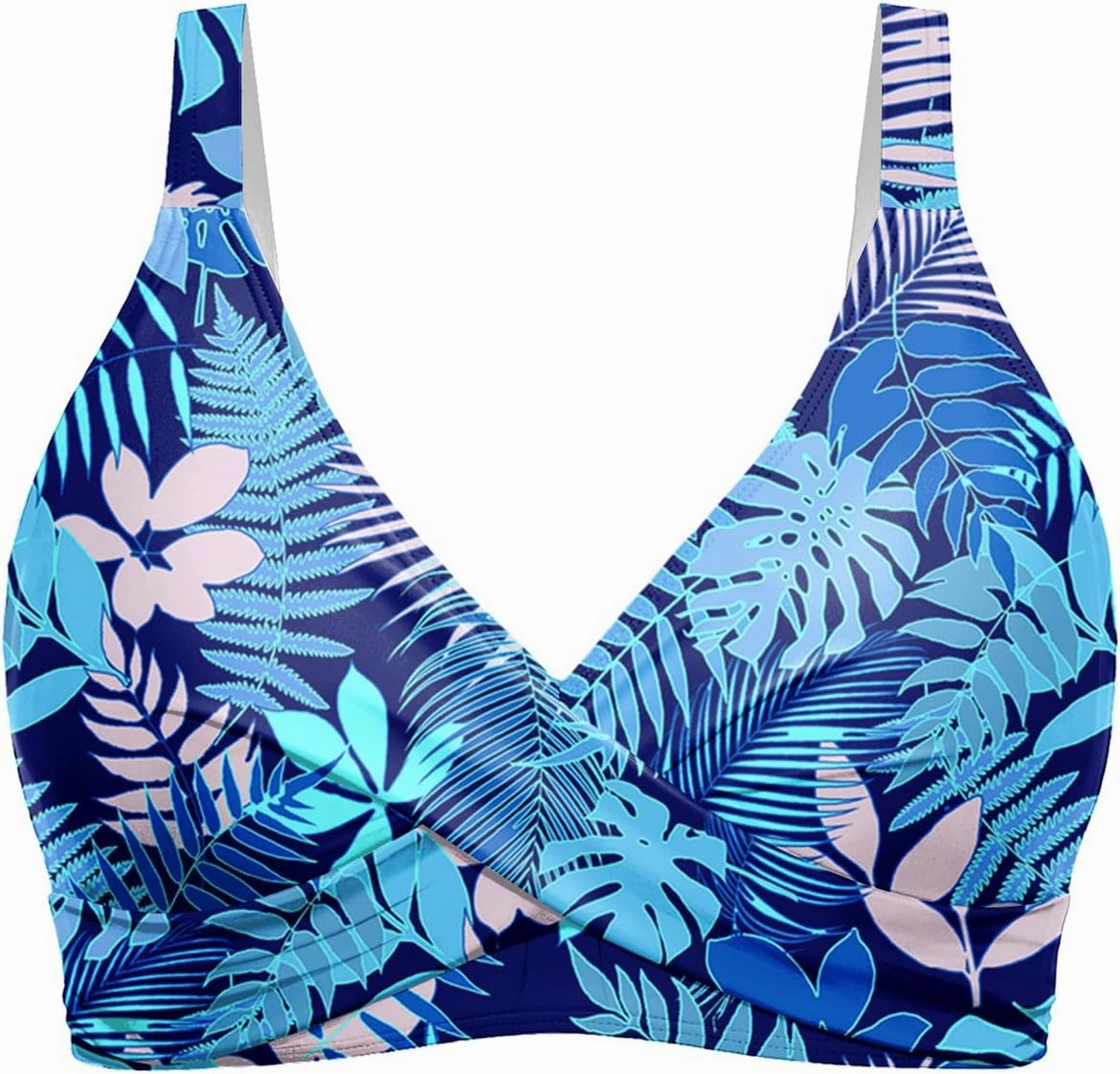 Women Bikini Top Only - Push Up Large Bust Swimsuit Top 2025 Twist Front Bathing Suit