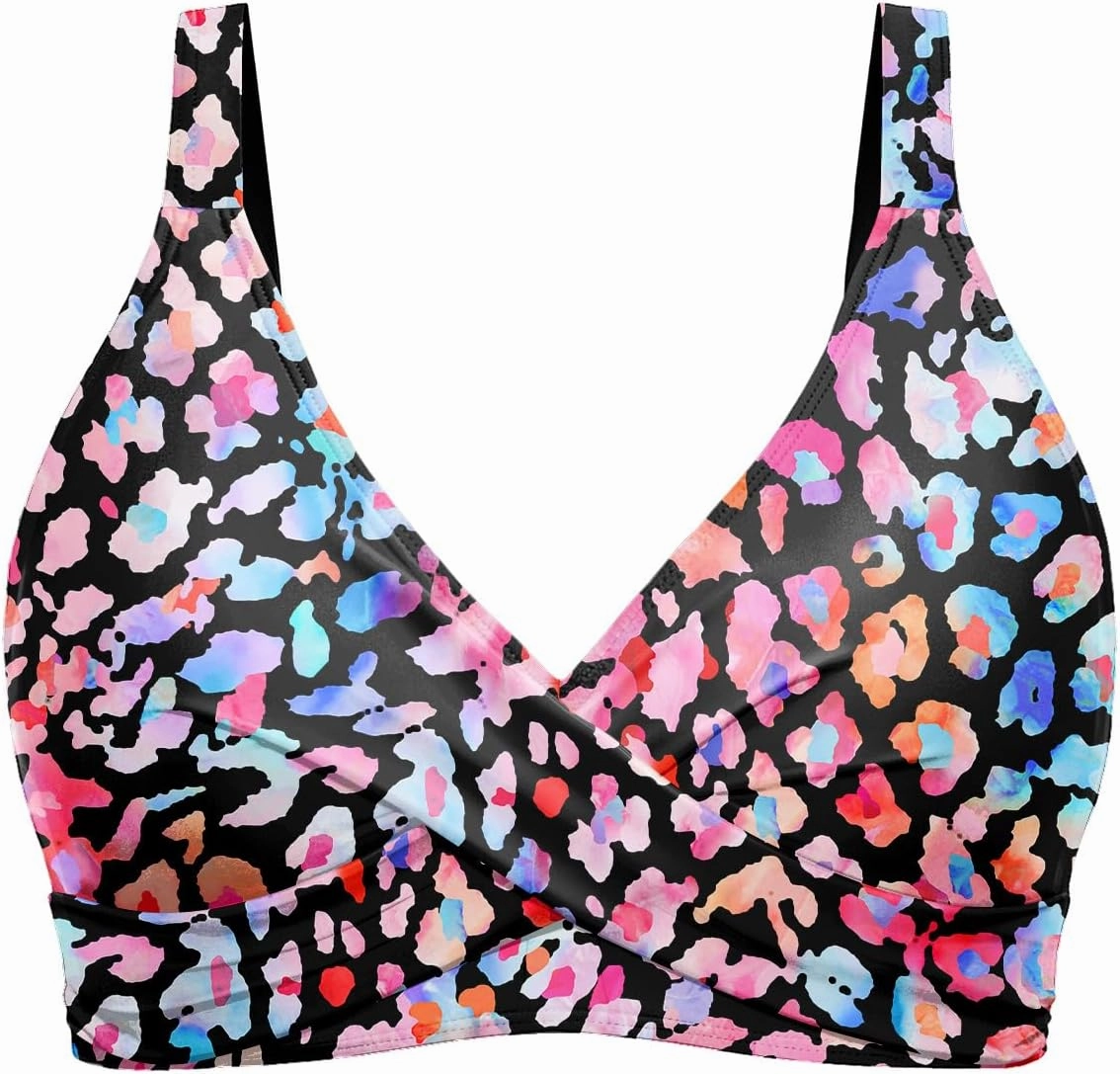 Women Bikini Top Only - Push Up Large Bust Swimsuit Top 2025 Twist Front Bathing Suit