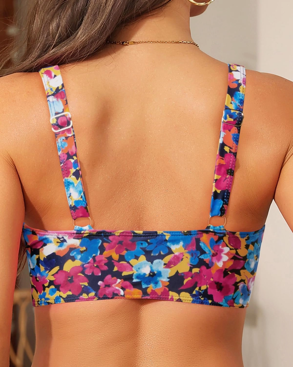 Women Bikini Top Only - Push Up Large Bust Swimsuit Top 2025 Twist Front Bathing Suit