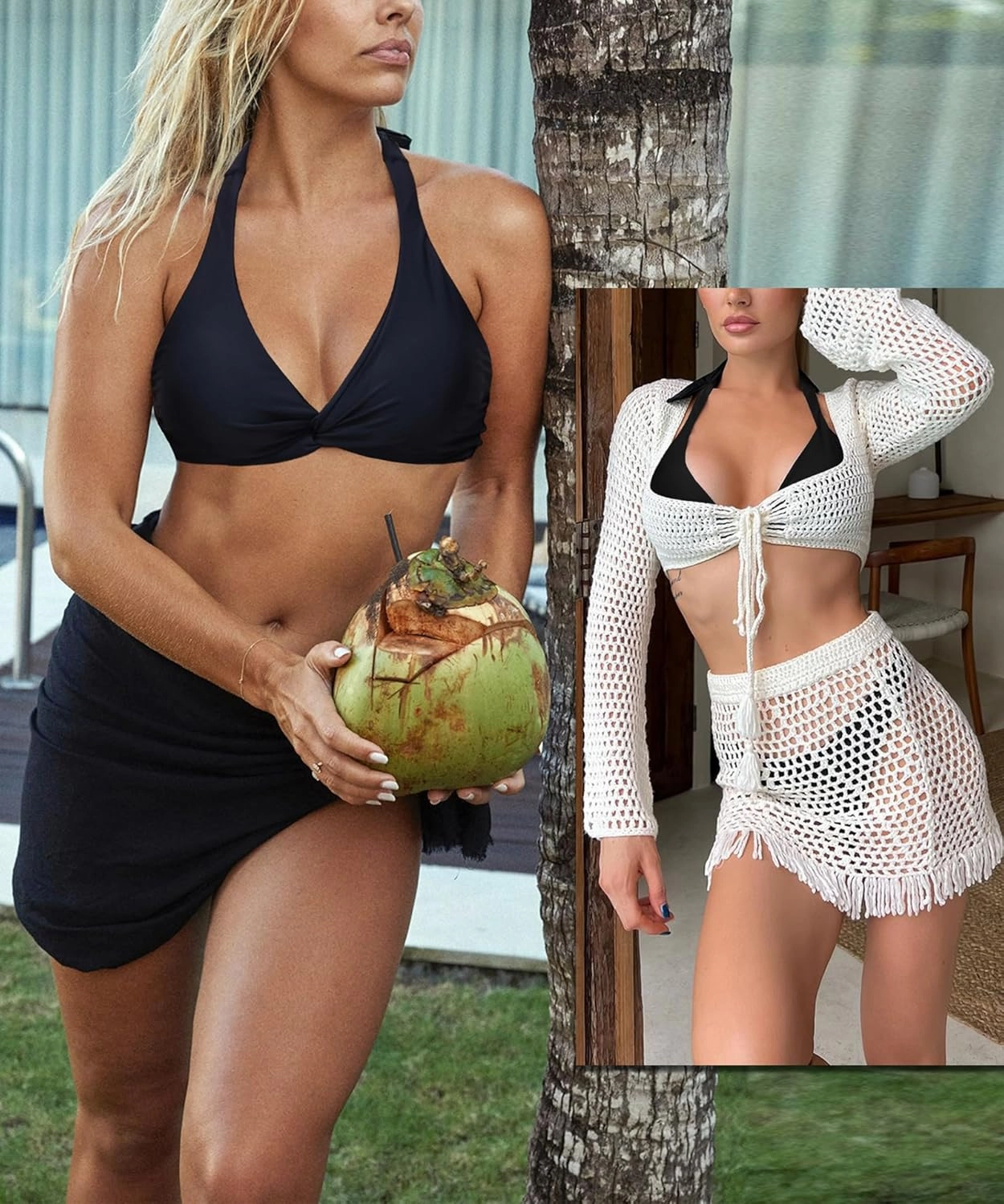 Women Push Up Bikini Top Halter Bikini Bathing Suit Tops Padded Swimsuit Tops only