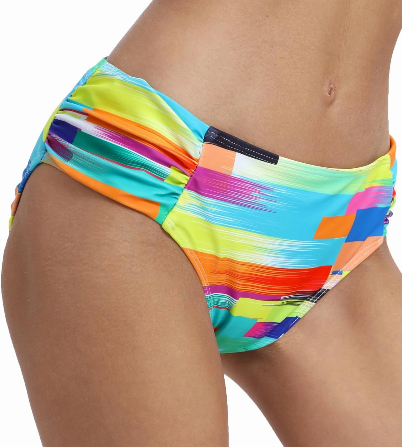 Women's Bathing Suit Bottoms Full Coverage Ruched Bikini Tankini Bottom Swimsuit Brief