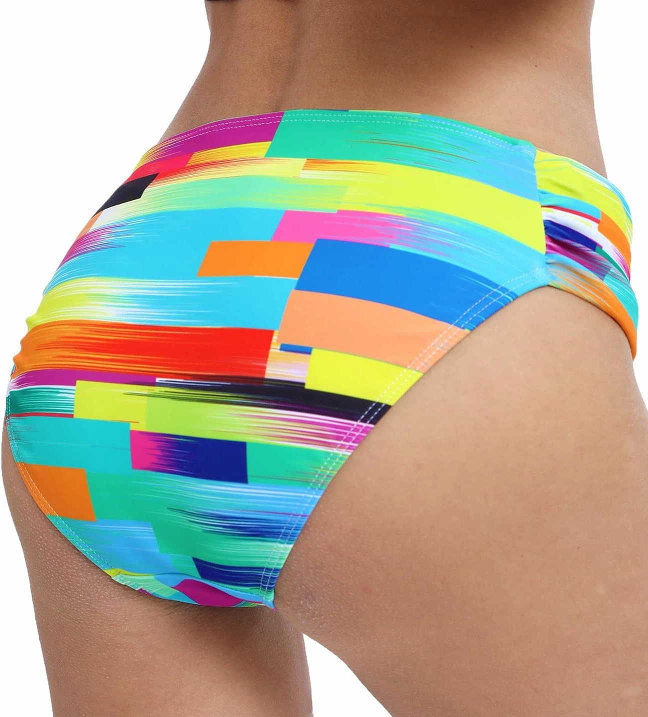 Women's Bathing Suit Bottoms Full Coverage Ruched Bikini Tankini Bottom Swimsuit Brief