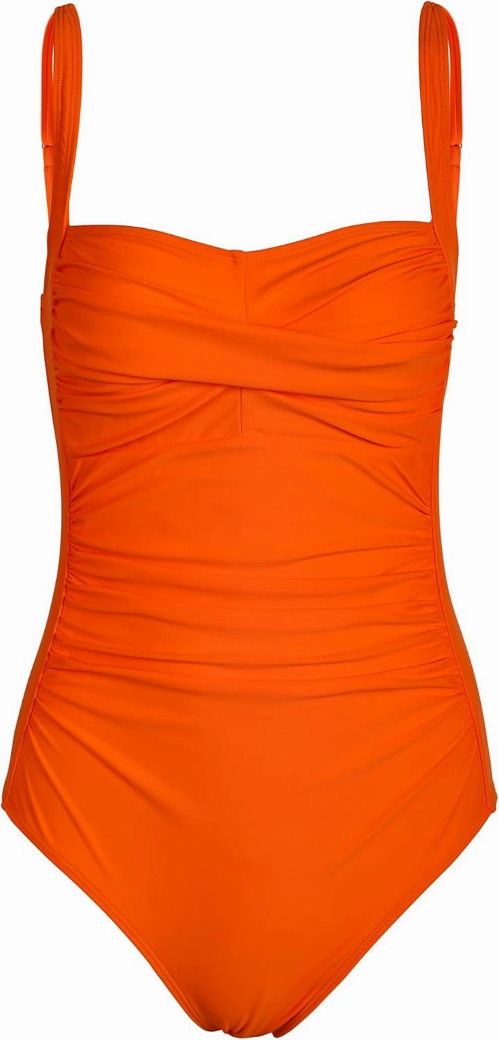 Women's One Piece Swimsuits Tummy Control Bathing Suits for Women Criss Cross Ruched Push Up Vintage Retro Swimwear