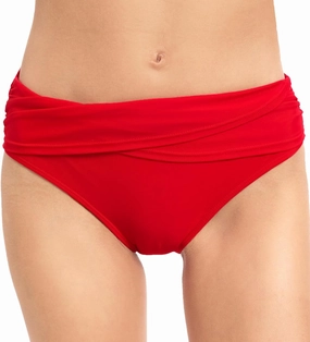 Women's Swimsuit Bikini Bottoms Full Coverage Ruched Bathing Suit Bottom