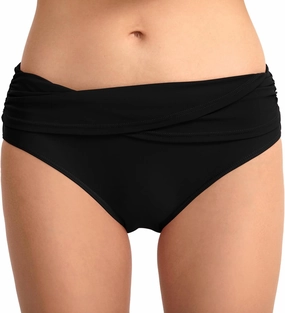 Women's Swimsuit Bikini Bottoms Full Coverage Ruched Bathing Suit Bottom