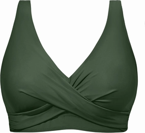 Women Underwire Bikini Top - Push Up Bathing Suit Top Large Bust Swim Top 2025 Swimsuit Top