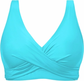 Women Underwire Bikini Top - Push Up Bathing Suit Top Large Bust Swim Top 2025 Swimsuit Top