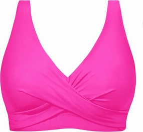Women Underwire Bikini Top - Push Up Bathing Suit Top Large Bust Swim Top 2025 Swimsuit Top