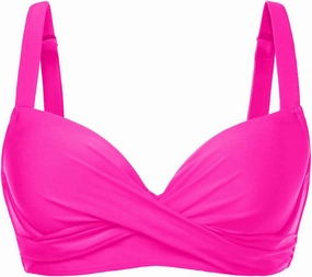 Women Underwire Bikini Top - Push Up Swim Top Only Bra Padded Swimsuit Tops 2025 Bathing Suit Tops