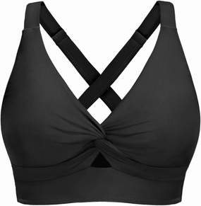Women Underwire Bikini Top Only - Push Up Swimsuit Top Large Bust Bathing Suit Tops 2025 Supportive Swim Tops