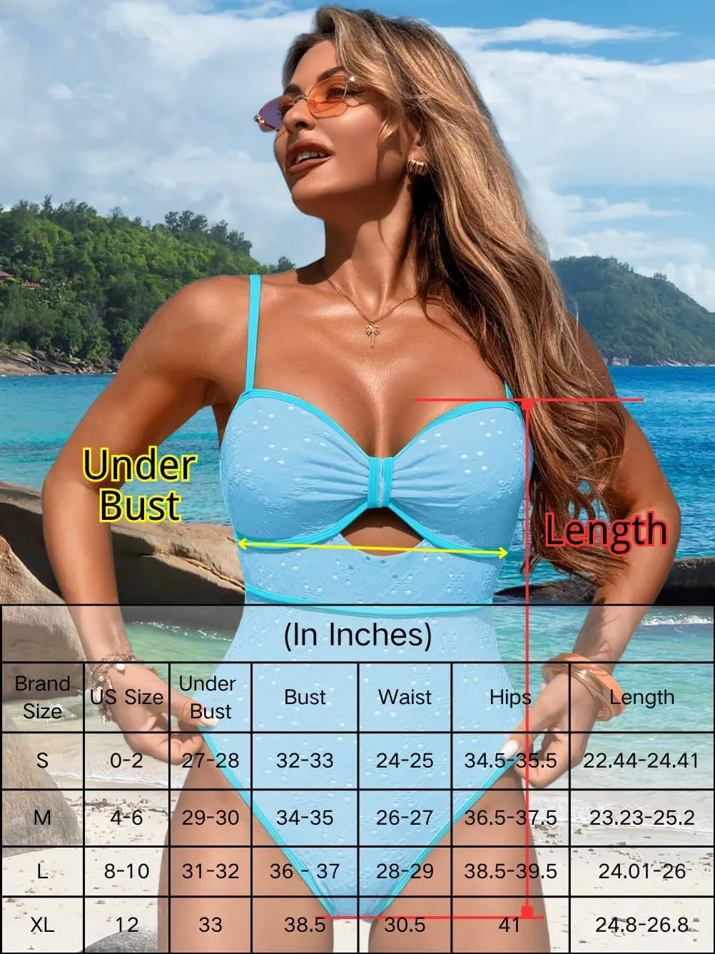 Womens One Piece Cutout Swimsuit, Sexy Tummy Control Bathing Suit, Color Block Monokini, 2025 Retro Swimwear