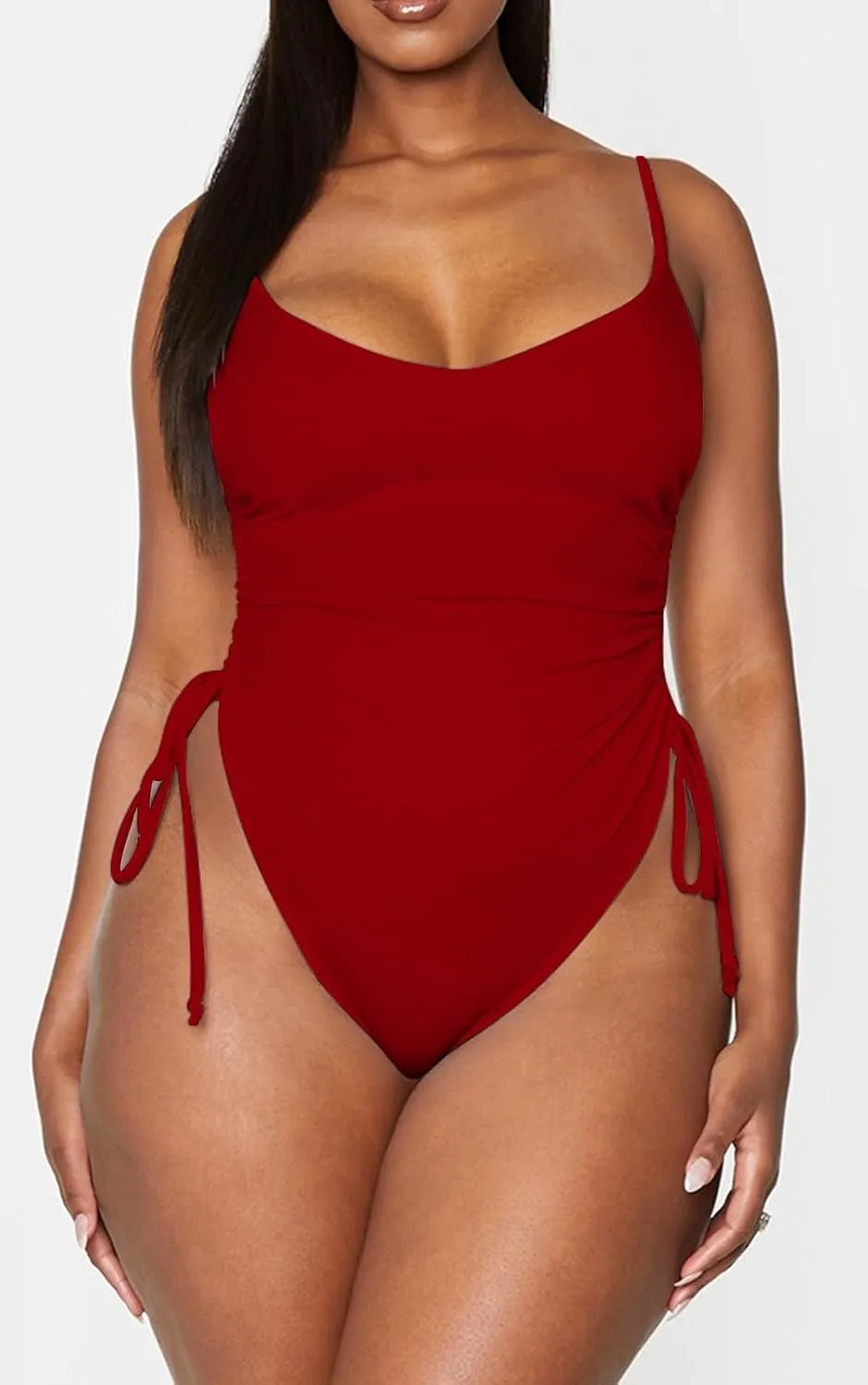 Women's Sexy One Piece Bathing Suit Tummy Control Swimsuit