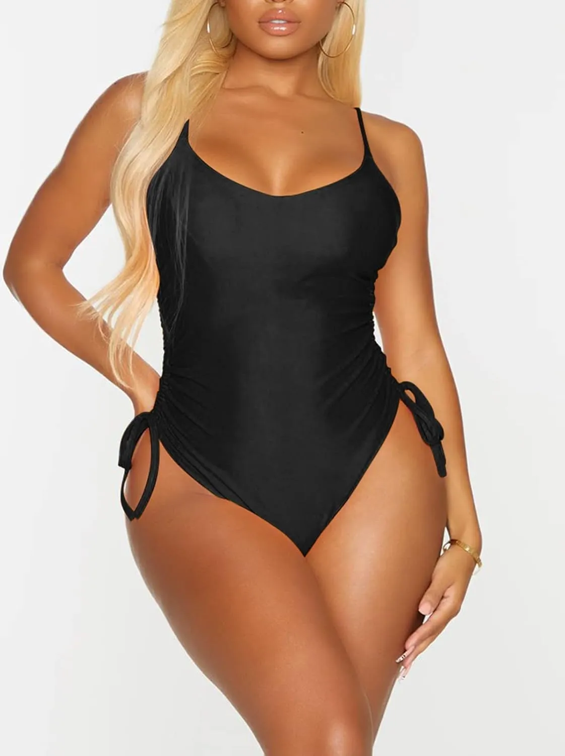 Women's Sexy One Piece Bathing Suit Tummy Control Swimsuit