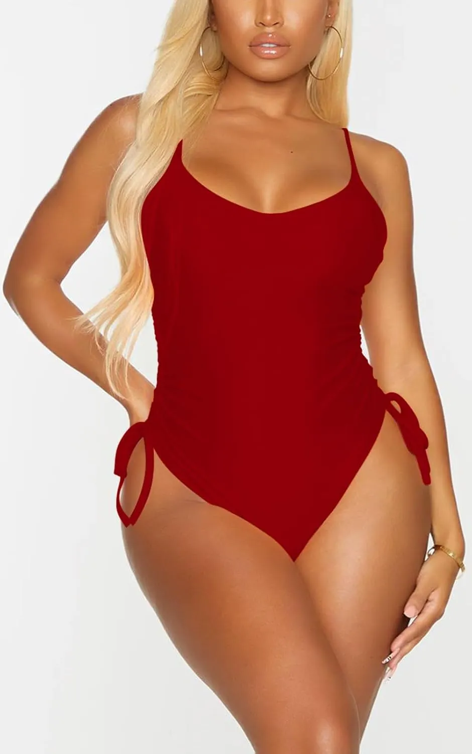 Women's Sexy One Piece Bathing Suit Tummy Control Swimsuit