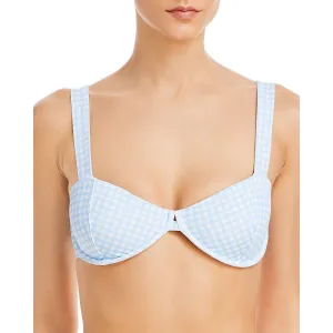 Womens Underwire Bandeau Bikini Swim Top