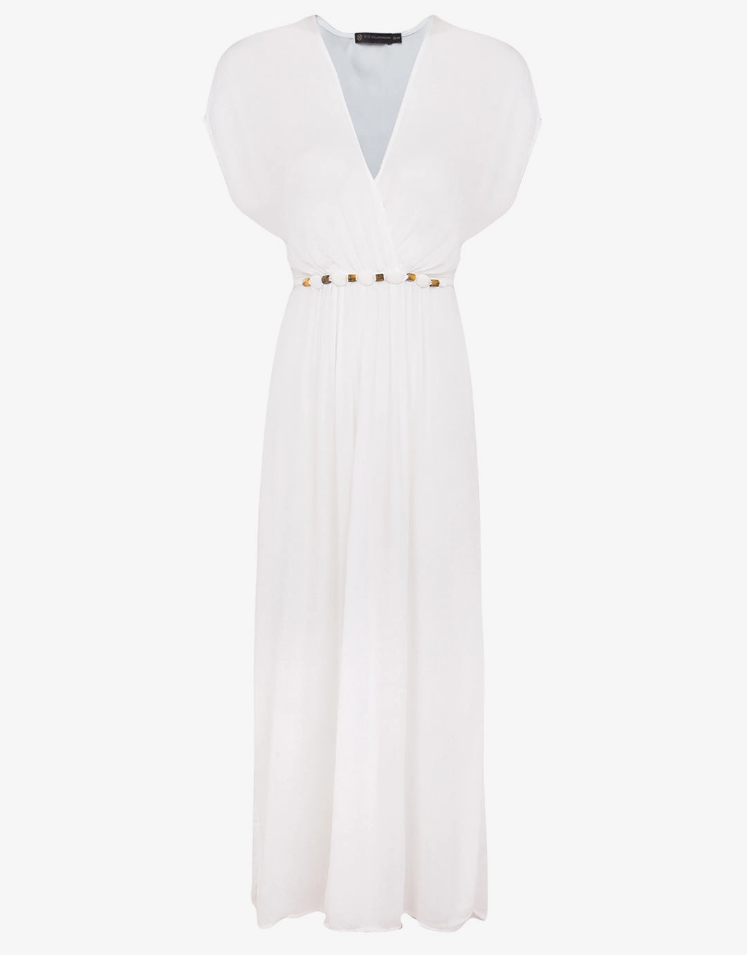 Yara Detail Long Cover Up - Off White
