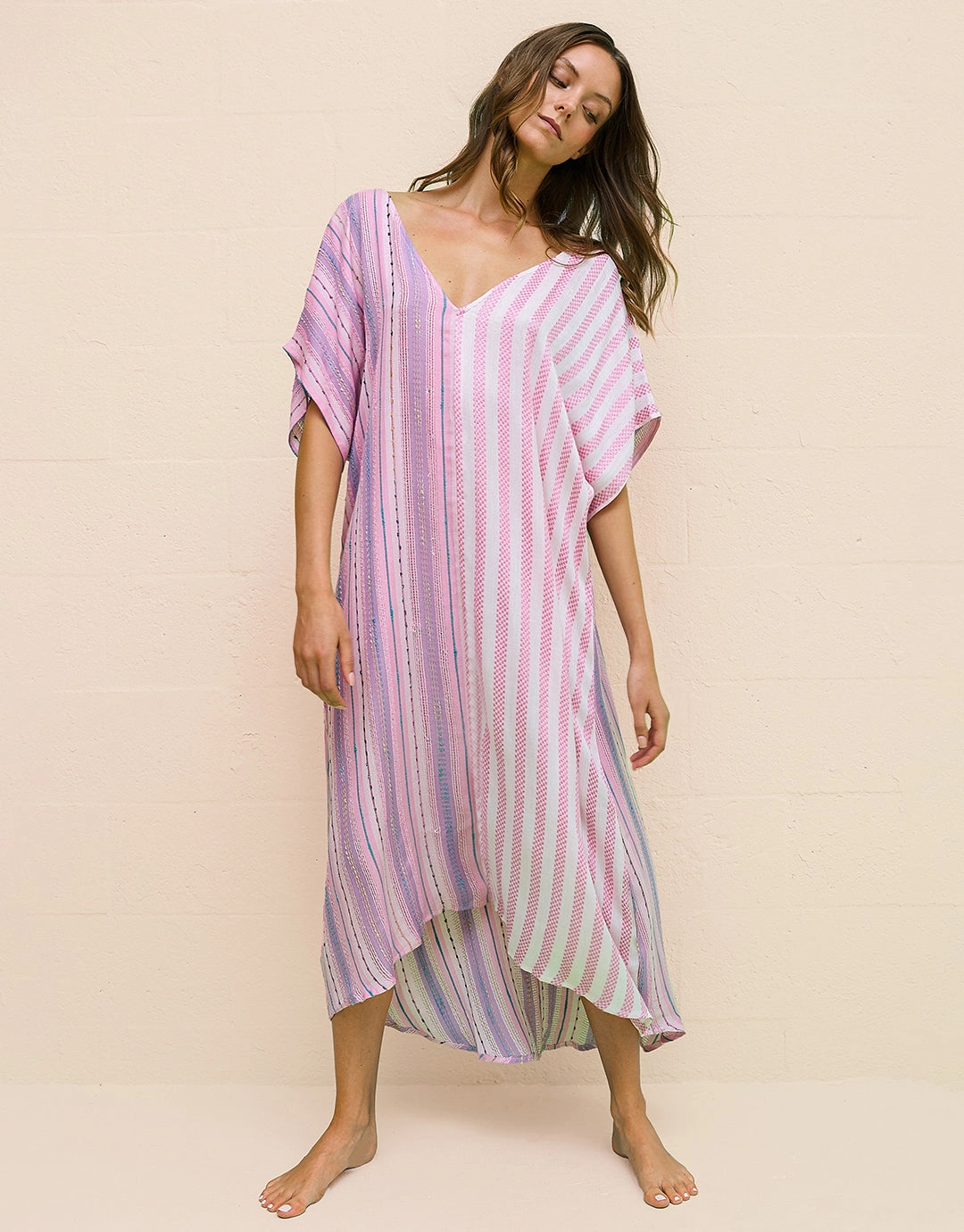 Yin-Yang Kaftan - Pink