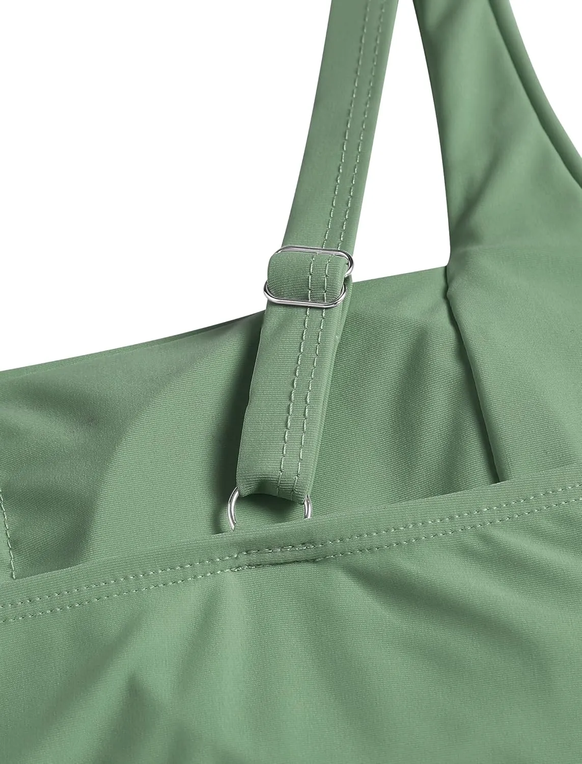ZAFUL Women High Waisted Bikini Tummy Control Swimsuits Two Piece Swim Suits for Women 2025 Sporty Bathing Suit Swimwear