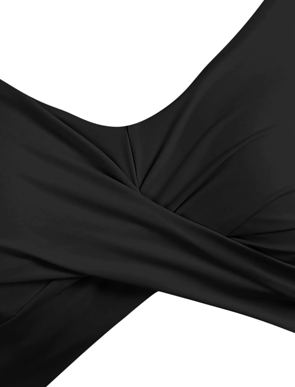 ZAFUL Women One Piece Swimdress Tummy Control Bathing Suit Push Up Swimsuit Modest Swimwear Cutout V Neck Cute Tie Knot Skirt