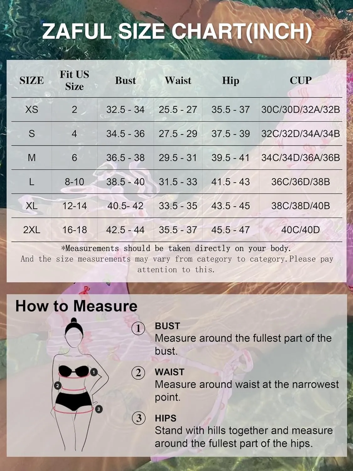 ZAFUL Women's Bandeau Tankini Swimsuit Asymmetrical Slit Bowknot String High Cut Fairyland Cheeky Bathing Suit