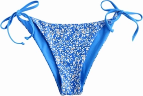 ZAFUL Bikini Bottoms for Women Tie Side String Bathing Suit Bottoms High Cut Swimsuit Bottom