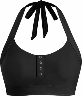ZAFUL Bikini Tops for Women Twist Front Swimsuit Top Cut Out Bathing Suit Tops