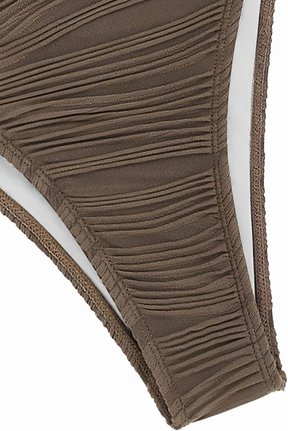 ZAFUL Women Cheeky Bikini Bottoms Wave Swimsuit Swim Briefs Bathing Basic Suit Bottom