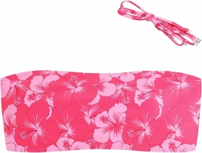 ZAFUL Women's Bandeau Bikini Top Strapless Solid Color Bathing Suit