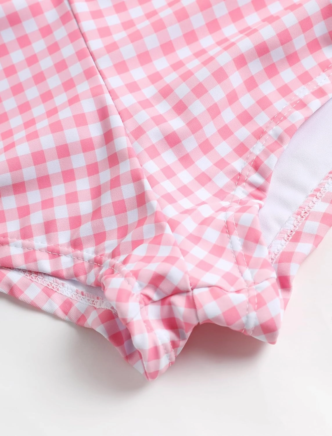 ZAFUL Women's Swim Shorts High Waisted Bow Gingham Floral Print Boyshorts Bathing Suit Swimsuit Bottoms Board Shorts