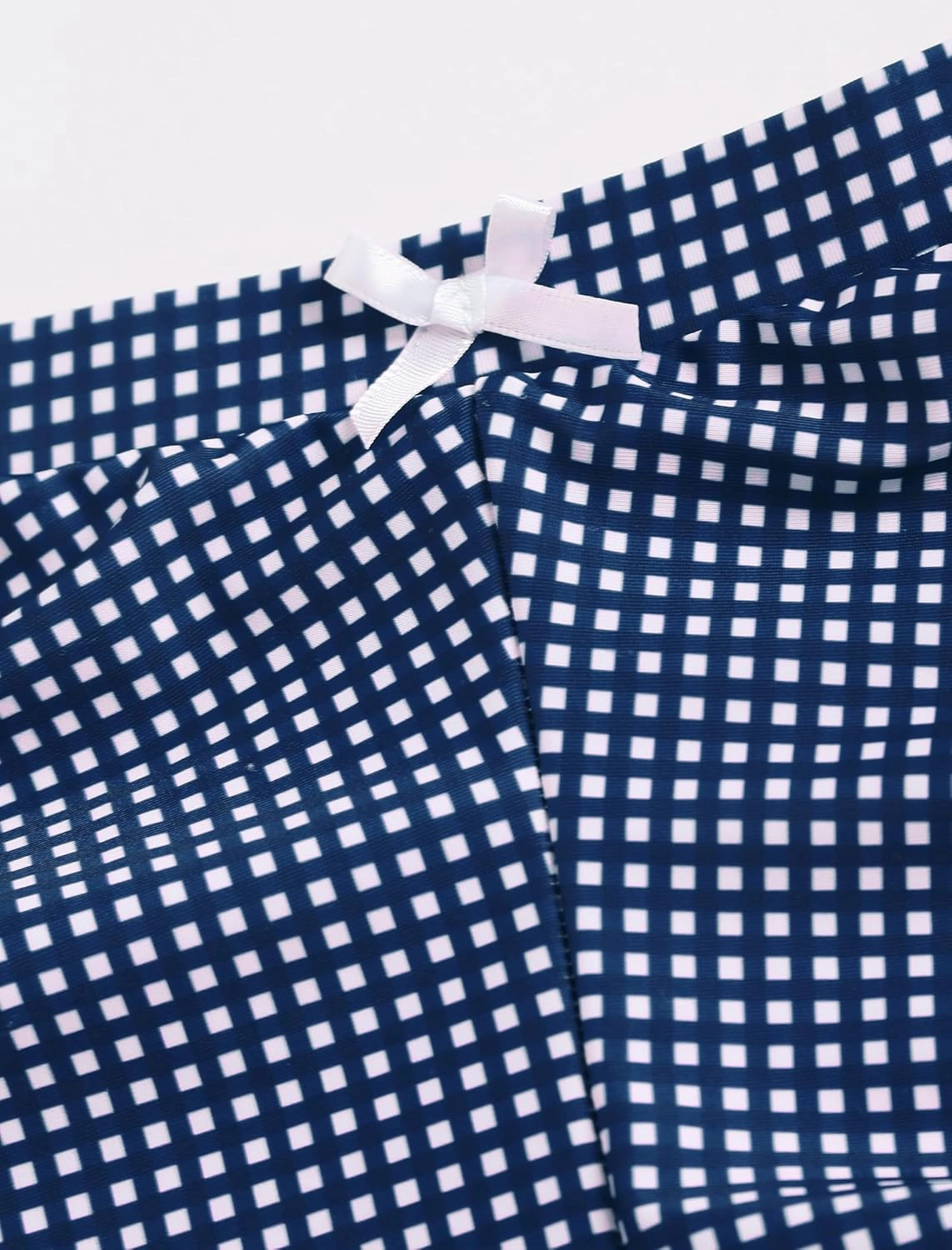 ZAFUL Women's Swim Shorts High Waisted Bow Gingham Floral Print Boyshorts Bathing Suit Swimsuit Bottoms Board Shorts
