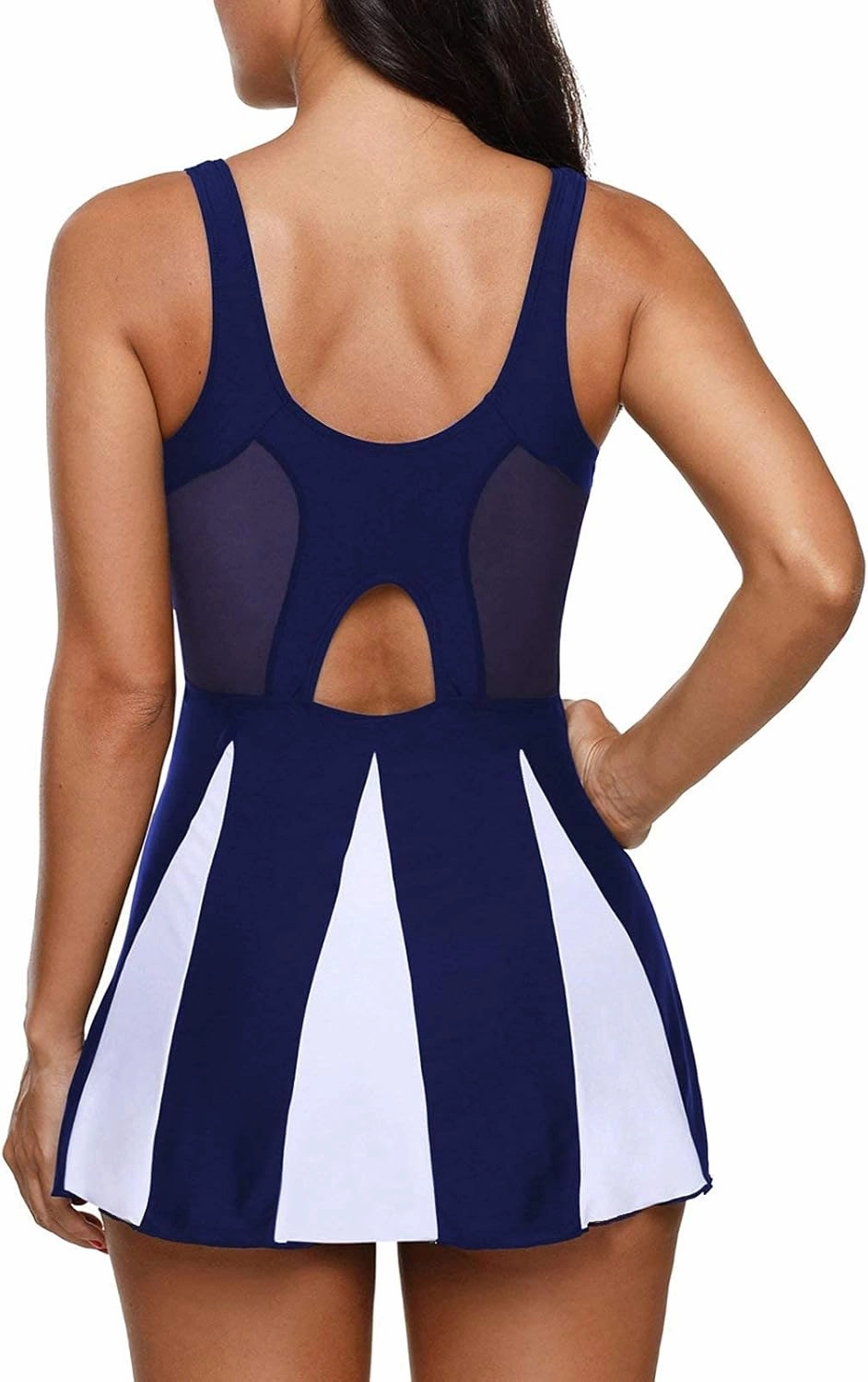 Zando Swim Suits for Women 2025 Swim Dress Womens SwimsuitsBathing Suits Swim Skirt One Piece Swimsuit Tummy Control
