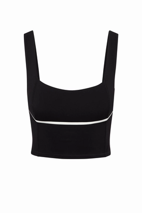 Zion Tank - Black/Ivory