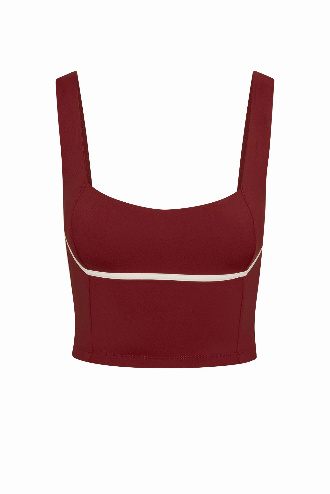 Zion Tank - Burgundy/Ivory