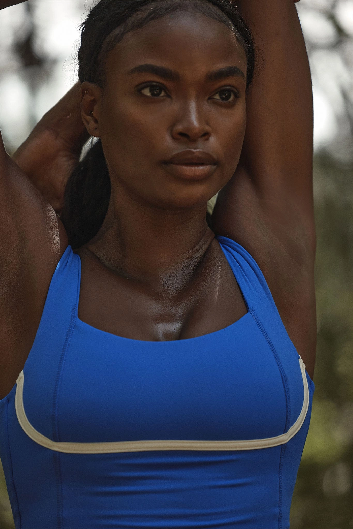 Zion Tank - Cobalt/Ivory