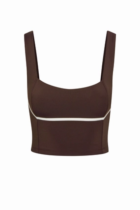 Zion Tank - Espresso/Ivory