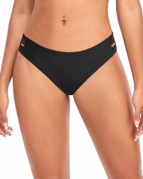Zmart Strappy Low Rise Bikini Bottoms - Women Full Coverage Swim Bathing Suit Bottom Swimsuits Bottom
