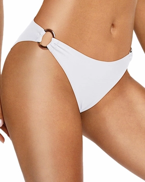 Zmart Women O Ring Bikini Bottoms Full Coverage Swimsuit Bottom Low Waist Low Rise Bathing Suit