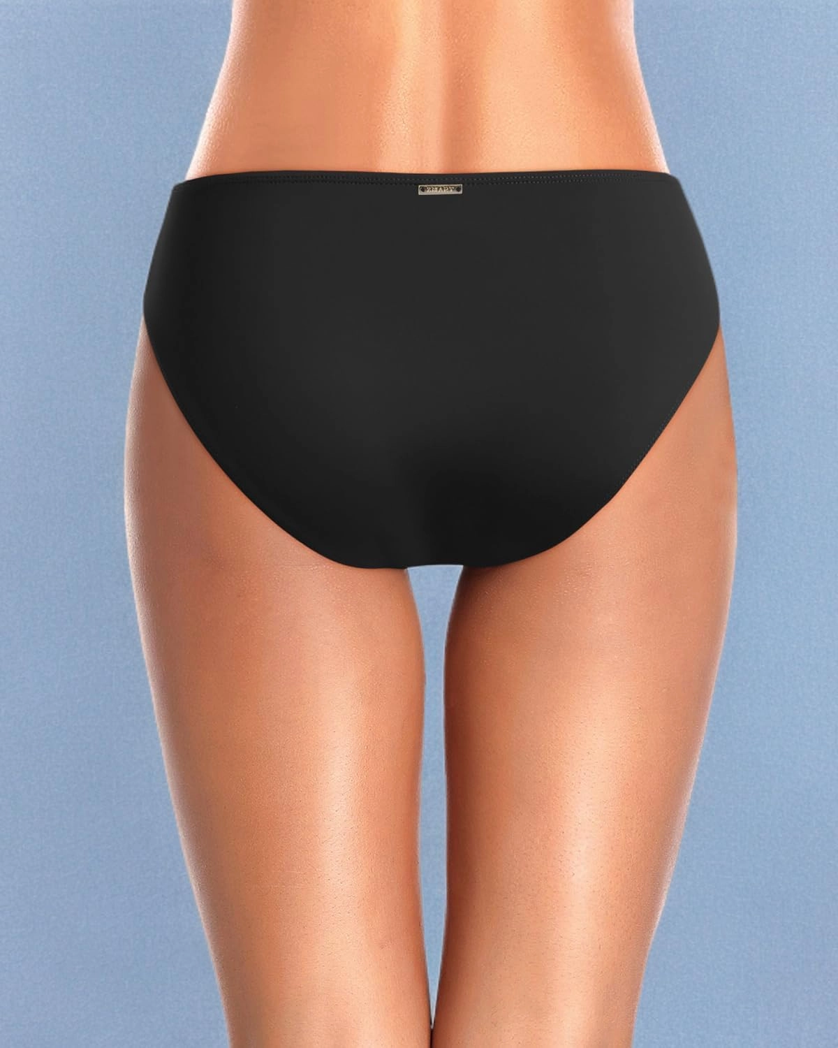 Zmart Women Standard Strappy Bikini Bottoms Full Coverage Bathing Suit Cutout Swim Low Rise Swimsuit Bottom
