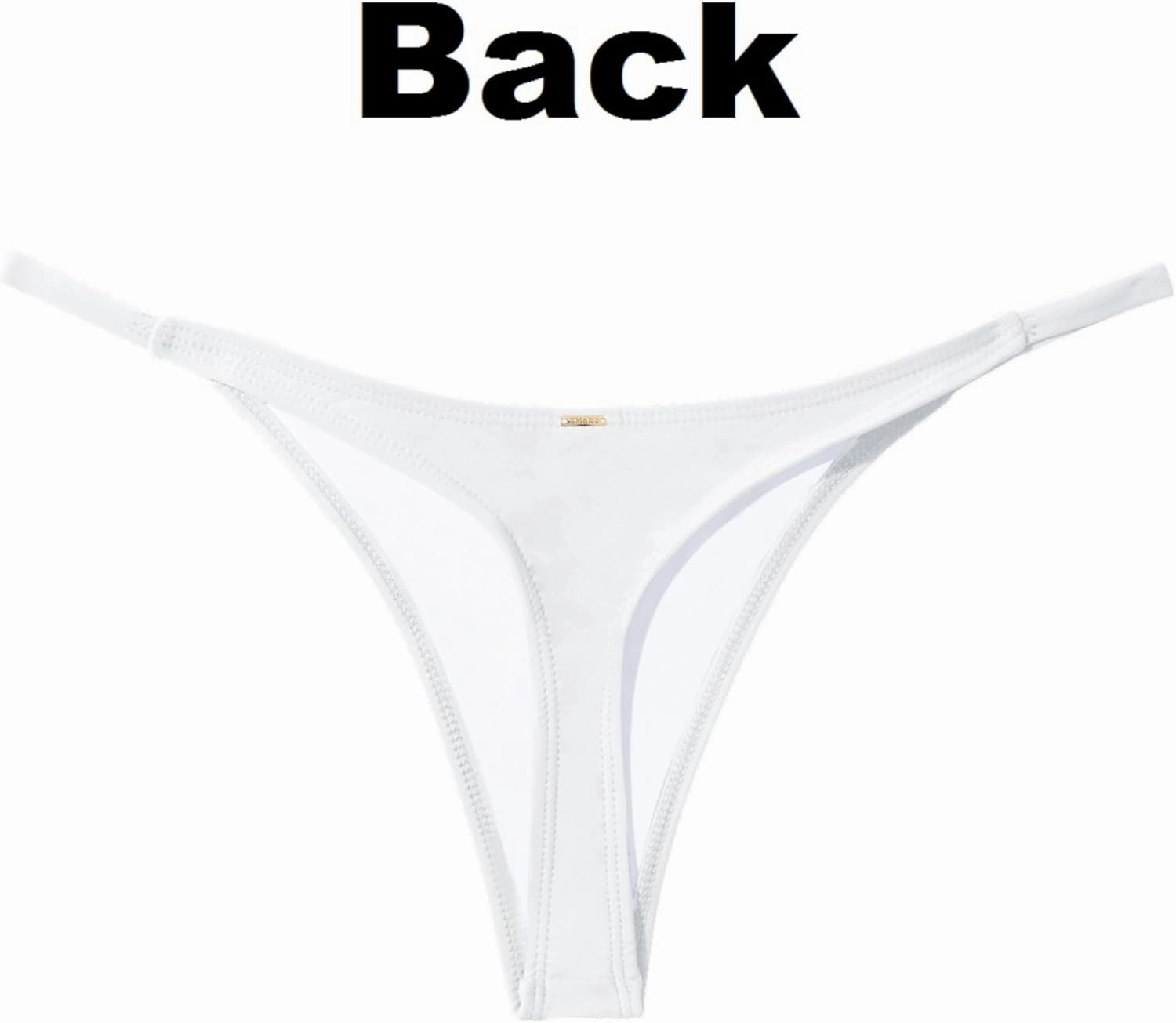 Zmart Women Thong Bikini Bottoms G String Sexy Low Waist Swimsuit Bottom Brazilian Cheeky Bathing Suit Bottoms